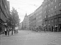 Folkungatan österut från Renstiernas gata.