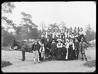 Vårfest på Skansen år 1896.