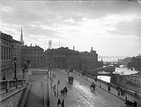 Utsikt över Mynttorget från Lejonbacken.