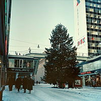 Sergelgatan norrut mot första hötorgshuset.