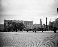 Kungliga slottet från Gustav Adolfs torg.