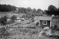 Koloniområdet Karlbergs Bro vid Karlbergskanalen.