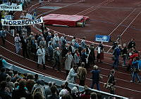 Demonstrationståg på Stadion den 4 oktober 1967.