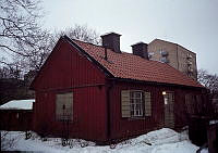 Dödgrävarbostället vid den så kallade Kolerakyrkogården vid Skanstull.