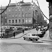 Riddargatan österut sedd från Grev Turegatan.