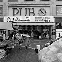 Hötorget, entré till varuhuset PUB.