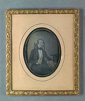 Porträtt av Robert Berggren. Daguerreotyp.