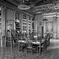 Sankt Paulsgatan 21 B, biblioteket i van der Nootska palatset.