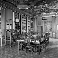 Sankt Paulsgatan 21 B, biblioteket i van der Nootska palatset.