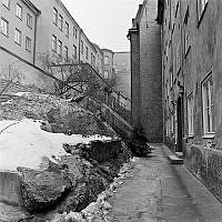 Gården till Brännkyrkagatan 48, mot öster.