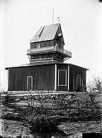 Kvarnen med Hammers Bellvedere.  Kvarnen utbyggd av Christina Hammer till ett frenologiskt Museum.