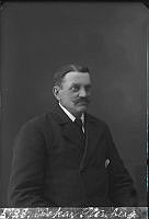 Porträtt av Oskar Stenberg.