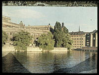 Riksdagshuset på Helgeandsholmen.