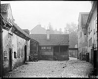 Gårdsinteriör, Landbyska verket mot sydost. S.k. Landbyska (bryggeri-)verket.
