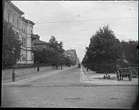 Karlavägen österut från Engelbrektsgatan