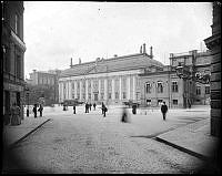 Riddarhuset och Riddarhustorget från Storkyrkobrinken