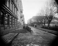 Bellmansgatan norrut från Sankt Paulsgatan före genomsprängningen av Hornsgatan.