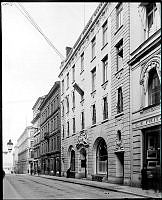 Fredsgatan västerut från Gustav Adolfs Torg.