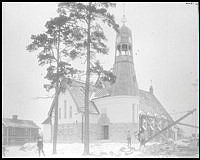 Hagalunds Kyrka vintertid