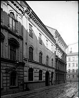 Från Majorsgatan 15 norrut mot Linnégatan.