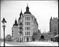 Torsgatan vid trapporna upp till Dalagatan.