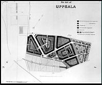 Ritningsförslag för del av östra Uppsala.