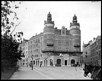 Carlbergska huset, Barnhusgatan 18 söderifrån vid Norra Bantorget.