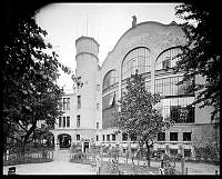 Centralbadet med gårdsinteriör, Drottninggatan 88.