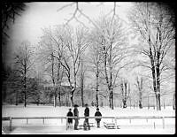 Vinter i Humlegården.