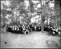 Grupporträtt från Neptuniordens högtidsdag den 17 juli 1899.