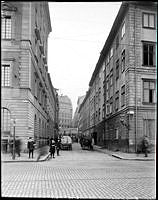 Brunnsgränd från Skeppsbron mot Köpmanbrinken.