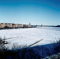 Från Västerbronedfarten mot Norr Mälarstrand.