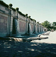 Fontäner i Drottningholmsparken.