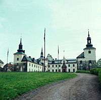 Tyresö Slott; gårdssidan.