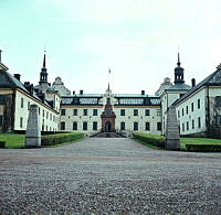 Tyresö Slott; gården.