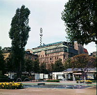 Kungsträdgården; norra delen. NK i fonden.