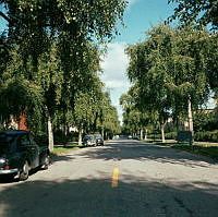 Ålsten; Ålstensgatan norrut.