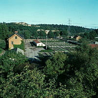 Bergianska trädgården. Vy österut.