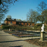 Skansen. Rosengården sedd mot Sagaliden.