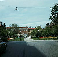 Mariatorget sett från Swedenborgsgatan.