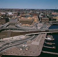 Utsikt från Stadshustornet mot 