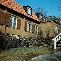 Det s.k. Gamla huset på Prins Eugens Waldemarsudde. Södra fasaden.