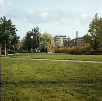 Nordvästra delen av Tessinparken.