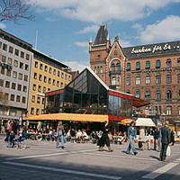 Palmhuset på Norrmalmstorg.