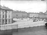 Gustav Adolfs Torg från Helgeandsholmen.