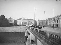 Norrbro mot Gustav Adolfs torg.