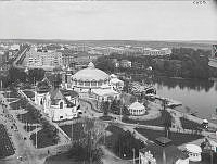 Stockholmsutställningen 1897. Vy mot norr.