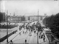 Norrbro mot Gustav Adolfs torg.