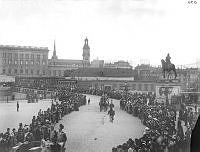 Gustav Adolfs torg, kortege