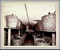 Interiör från Barnängens Tekniska Fabriker, Eau de colognekällaren. Bondegatan 61 - 63.